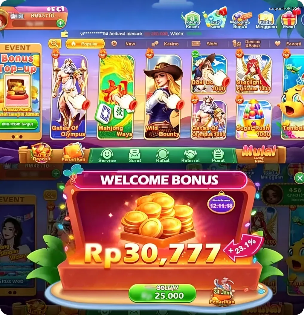 superhoki777 Resmi - Unduh APK
